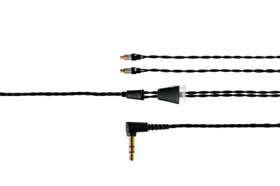 Linum SuperBaX G2 Quad Twisted Cable - T2 - 3.5mm TRS - Black