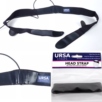 URSA HEAD STRAP - Black