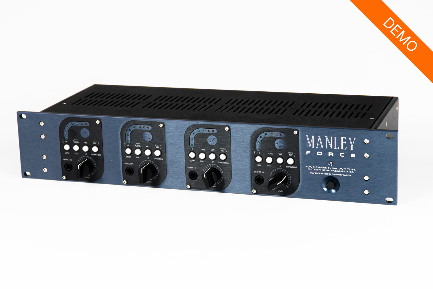 Manley Force - 4-Channel Microphone Preamp - Nordic Pro Audio ApS