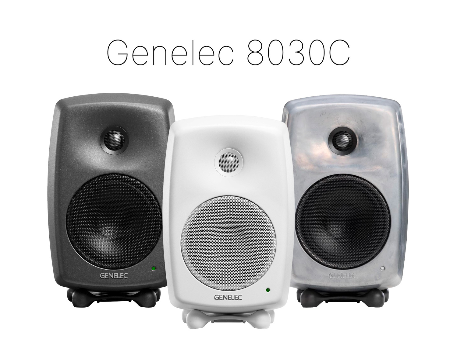 Genelec 8030C - Active Studio Monitor, Two-way Compact Genelec 8030C - Active Studio Monitor, Two-way Compact