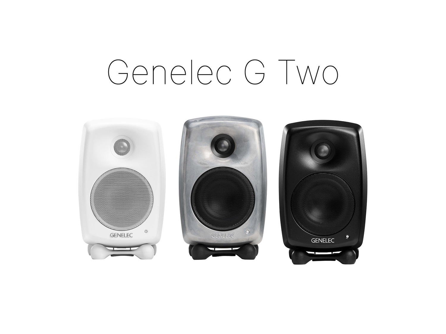 Genelec G Two ペア GENELEC G Two G2BRwM RAWフィニッシュ（ペア）｜ミュージック