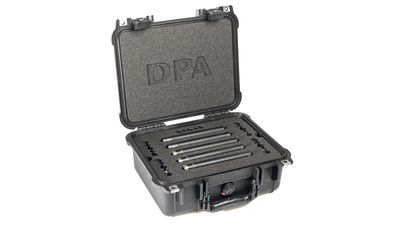 DPA Surround Kit with 3 x 4006A, 2 x 4011A, Clips, Windscreens in Peli Case