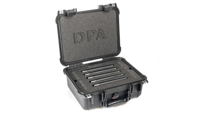 DPA Surround Kit with 5 x 4015A, Clips, Windscreens in Peli Case