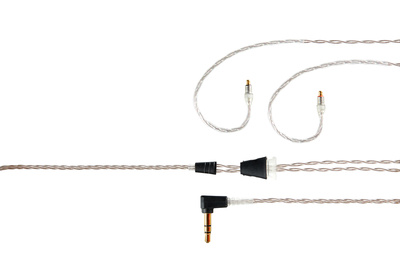 Linum SuperBaX T2 Quad Twistet Cable - Ear Hook - Clear