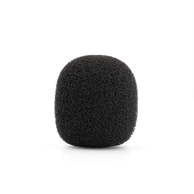 Bubblebee The Microphone Foam For Lavalier Mics - Large - Black - 5-Pack