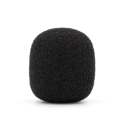 Bubblebee The Microphone Foam For Lavalier Mics - XL - Black - 4-Pack