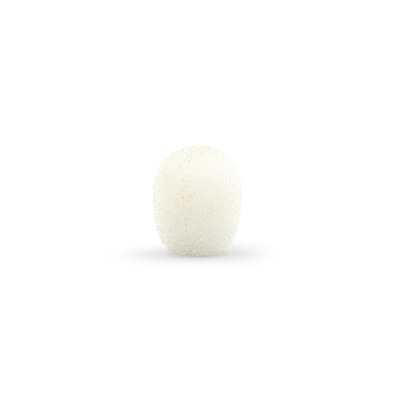 Bubblebee The Microphone Foam For Lavalier Mics - Xs -White - 10-Pack
