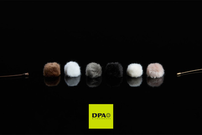DPA AIR1 - Universal Miniature Fur Windscreen - 2-Pack