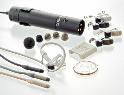 Sanken COS-11D Lavalier Microphone XLR 3M output cable
