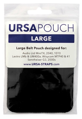 URSA Belt Pouches Large - Black
