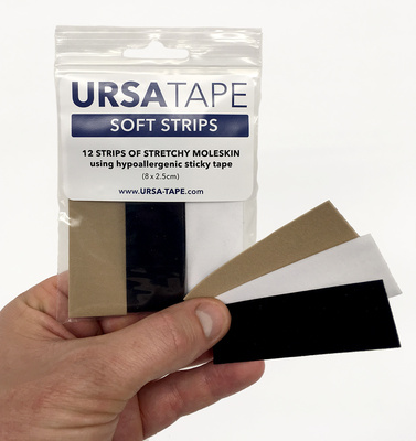 URSA TAPE Soft Strips - 12 Multipack(4x: White, Black & Beige)