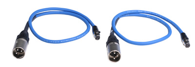 Sound Devices XL-2 - TA3-F to XLR-M cables (pack of 2)