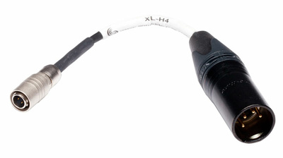 Sound Devices XL-H4 - Power adapter cable, 4-pin XLR-M to 4-pin Hirose