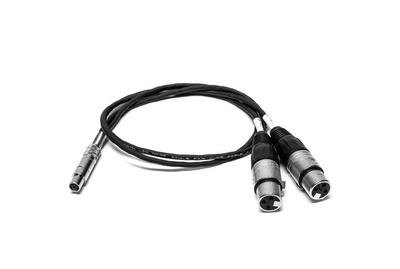 Sound Devices XL-TA5XF2 - TA5 female to (2) XLR-Female cable (pack of 2).