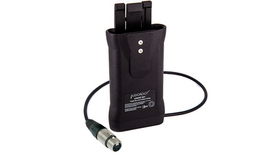 Audioroot eSMART BH1-X - Single battery holder/holster with DTAP output connector and 4-Pin XLR lead cable