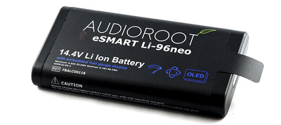 Audioroot eSMART Li-96neo - 14.4V 96Wh smart lithium battery with OLED