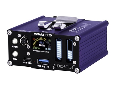 Audioroot eSMART TRIO - Advanced Portable Smart Battery Distributon System