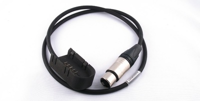 Audioroot eXLR4-OUT-4W - Battery output cable - XLR4F Version - 4 Wires for use with K-ART