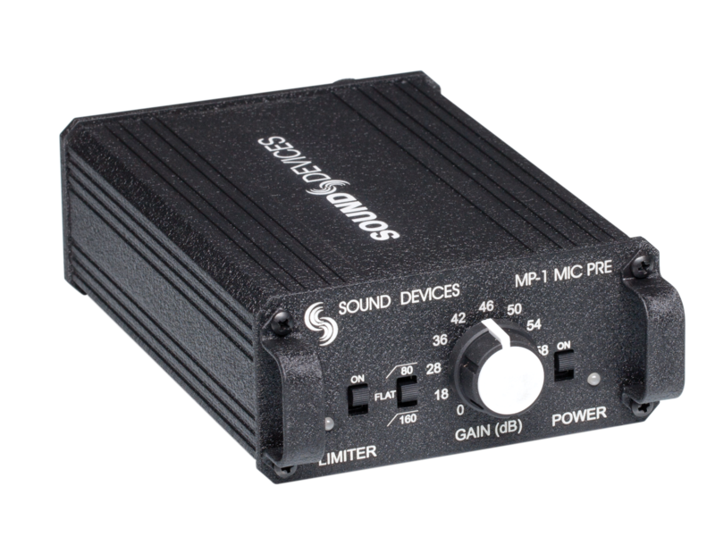 Sound Devices MP-1 Battery-powered single-channel mic preamp