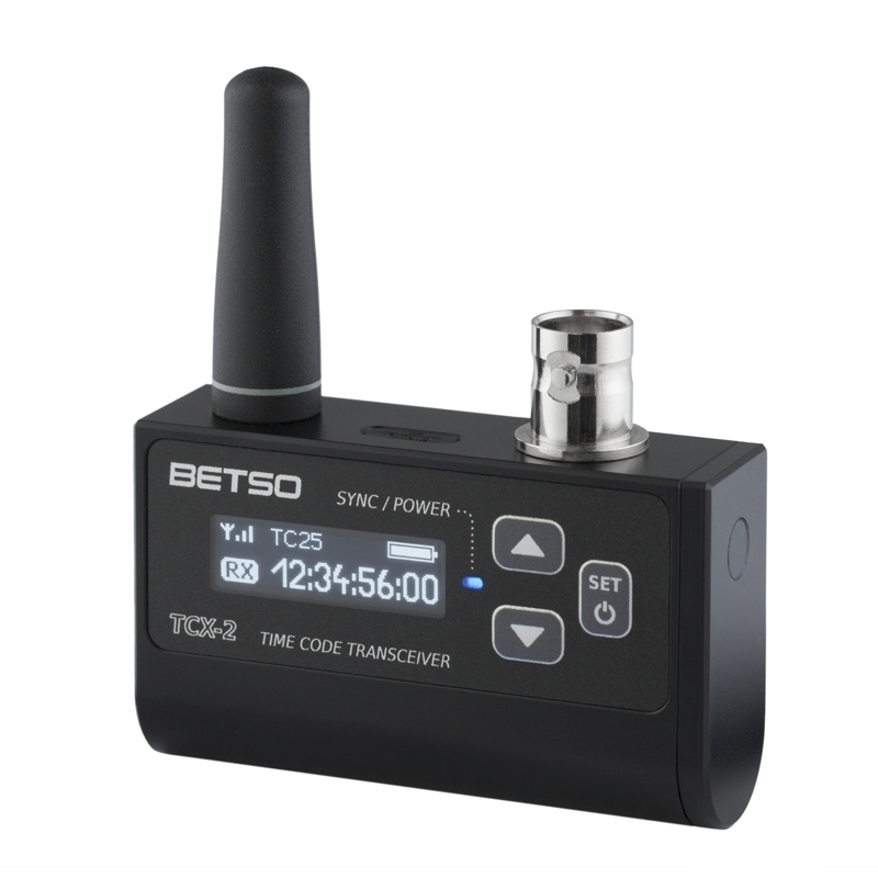 BETSO TCX-2+ - Ultra compact highly accurate timecode transceiver and generator