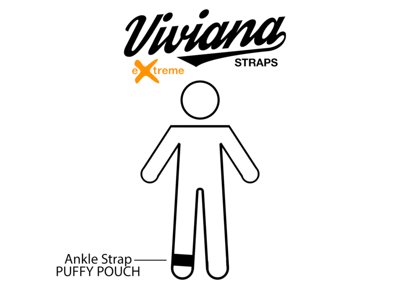 Viviana Extreme - ANKLE Strap - Puffy Pouch